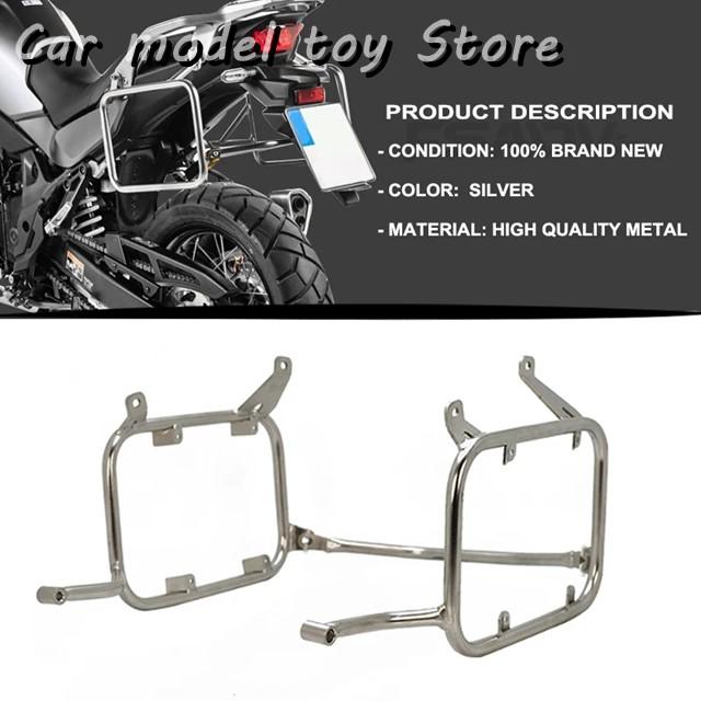 【並行輸入品】ホンダ XL750 XL 750 TRANSALP 750 2023 2024 適合ステンレス パニア棚システム サイド箱キャリ_1
