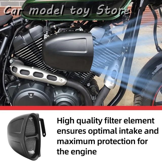 【並行輸入品】ヤマハ マットブラックバイク用アクセサリー ボルトXV950用エアフィルター付きインテークシステムキット 仕様 2013年〜201_2