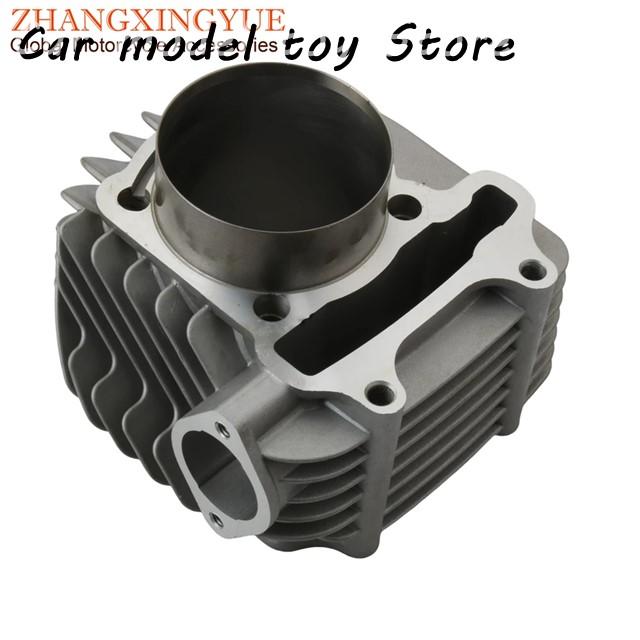 【並行輸入品】 BAOTIAN BT125T ROCKY125 TANCO125 125CC 150CC 4T 61MM 170CC 2V 152QMI 157QMJ GY6 ビレットビッグ穴シリンダー キット_1