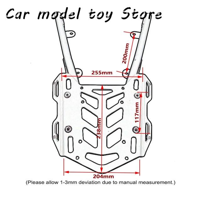 【並行輸入品】ホンダ   ADV160 ADV 160 2023 2024 バイクリアキャリア棚キャリア箱サポート ホールダー ブラケット適合_5