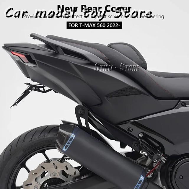 【並行輸入品】ヤマハ バイクリアサイドカバー T-MAX560 TMAX560 2022-リアテール錠サイドパネル見本抽出カーボン/黒キット_1