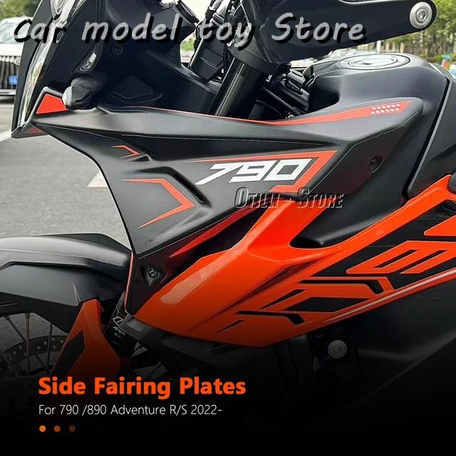 【並行輸入品】 890 ADV 790 アドベンチャー ADVENTURE R S バイク黒 白オレンジ 2020 年 2021 年 2022 年フロントサイドパネル見本抽出_1
