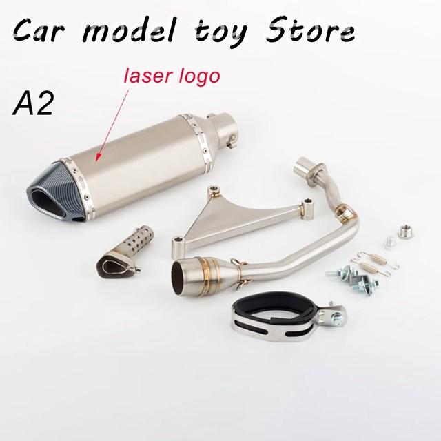 並行輸入品】ベスパ バイク スプリントマフラー リンク パイプ フル