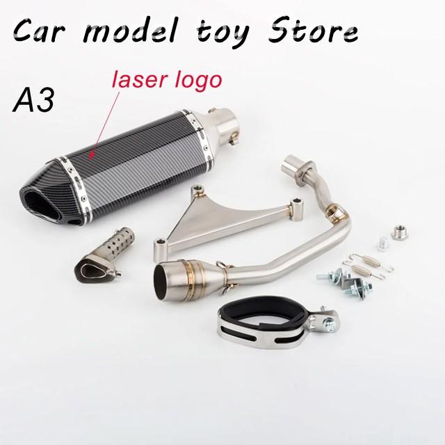 並行輸入品】ベスパ バイク スプリントマフラー リンク パイプ フル