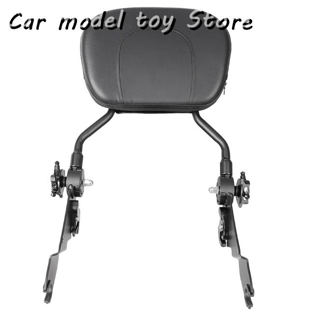 【並行輸入品】ハーレー ダビッドソンツーリングストリートグライドロードキング2008 2016アルミ オートバイのSISSYバーバックレストキャ_1