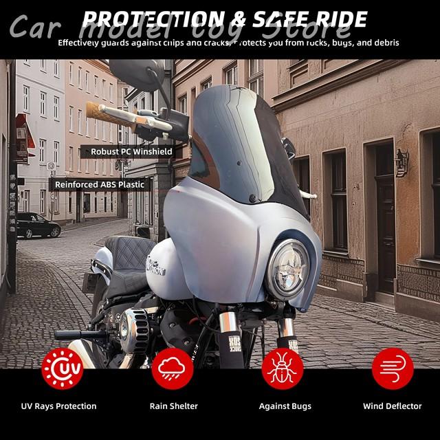 【並行輸入品】ハーレー ソフテイルローライダーS FXLRS 2020年 2023年 カスタム バラクーダシルバーTSPORTフロントフェアリン_5