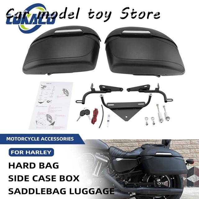 【並行輸入品】ハーレー  の SPORSTER XL883 XL1200 X48 2004-2025 オートバイのトランクのキャリアのサイドのハー_1