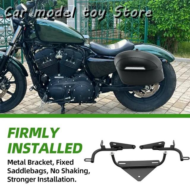 【並行輸入品】ハーレー  の SPORSTER XL883 XL1200 X48 2004-2025 オートバイのトランクのキャリアのサイドのハー_2