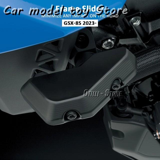 【並行輸入品】スズキ GSX-8S GSX8S GSX 8S 2023 2024 オートバイの落下 フレームのスライダーのフェアリングの の反 のパッドの_1