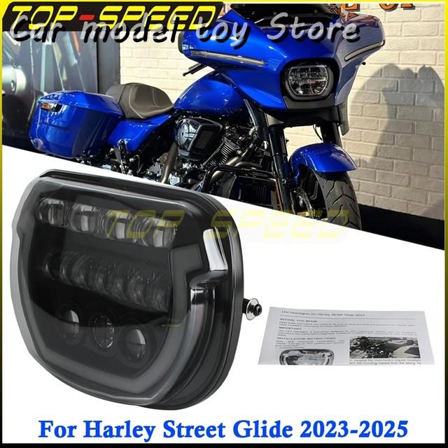 【並行輸入品】ハーレー 2023-2025 の CVO のストリートのグライド FLHX FLHXSE 121 オートバイ LED のヘッドライト_1