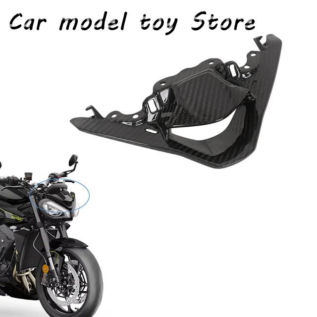 【並行輸入品】トライアンフ ストリートトリプル RS 2023 2024 バイク カーボン フロントフェアリング_1