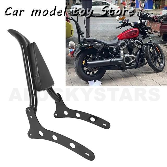 並行輸入品】ハーレー 1.5インチ ブラック 助手席用リアバックレスト 