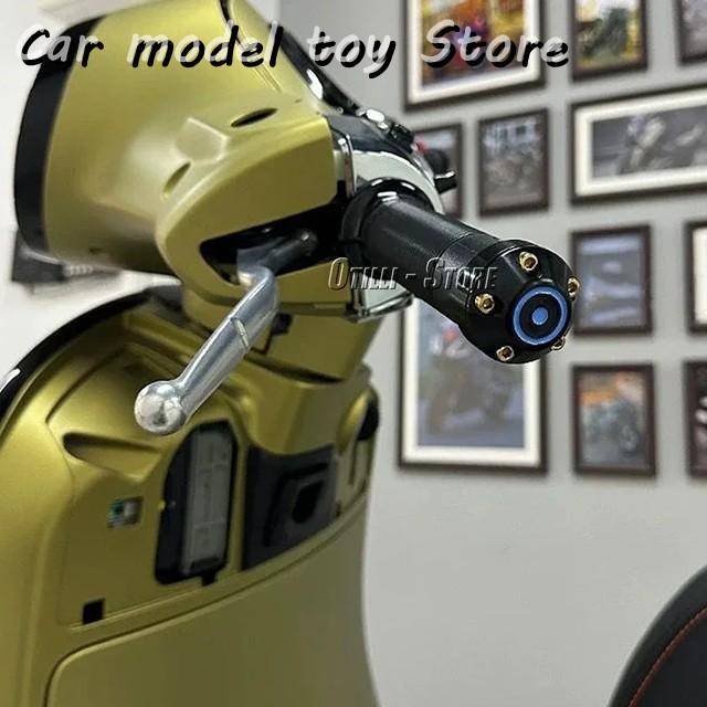 【並行輸入品】ベスパ プリマベラ150 スプリント150 GTS300用 新型バイクCNCアルミハンドルグリップ スライダーキャッププラグ バーエンドキット_4