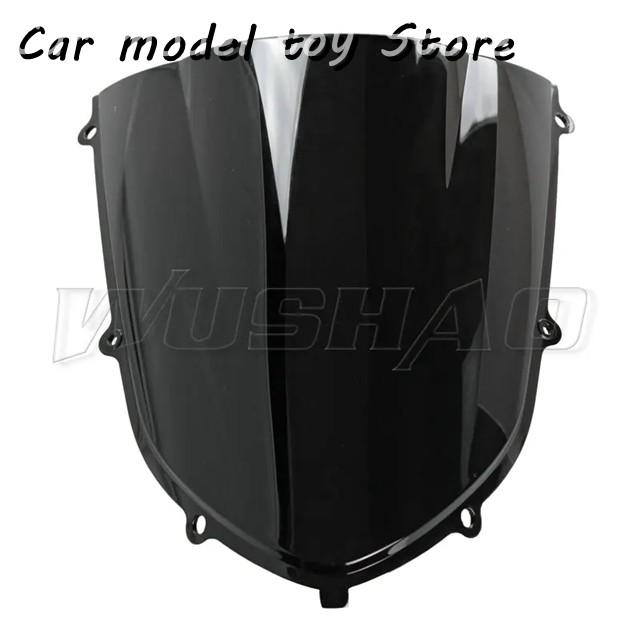 【並行輸入品】2004-07 のカワサキ Z750S S Z750 S オートバイのダブルのバブル風防の WINDSCREEN スクリーン黒イリジウムのクロム_2
