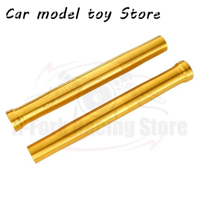 【並行輸入品】黒/金のフロント外のフォークの管はヤマハ R1 2002-2003 5PW-23136-10-00 482MM の衝撃吸収材の支柱のフォークの足 バーを配管_1
