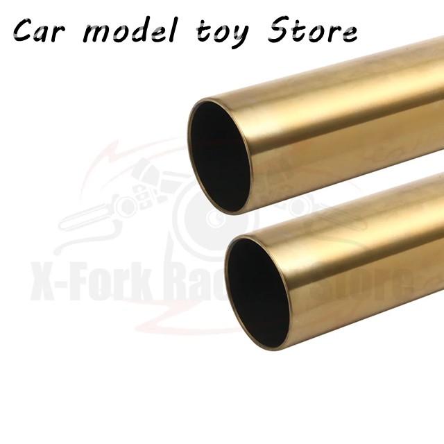 【並行輸入品】トライアンフ デイトナ 675 2013-2017 オーリンズ フォーク 2014 2015 2016 43X550MM ゴールド用フロント フォーク インナー チューブ ショッ_3