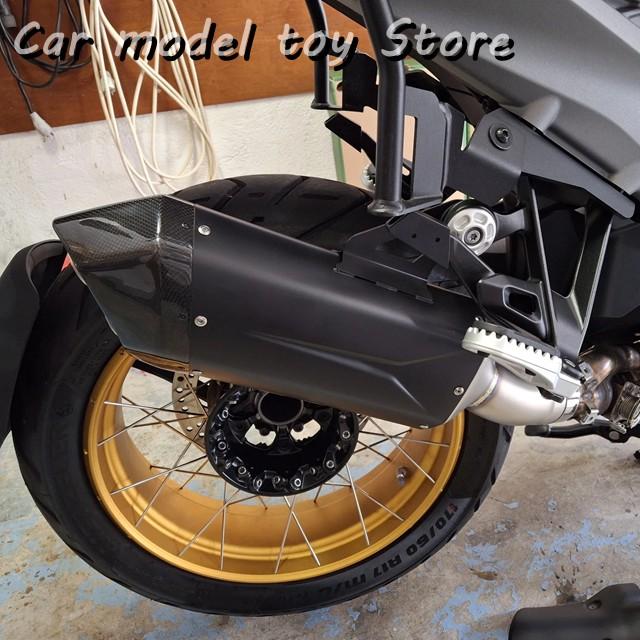 並行輸入品 BMW R1300GS 2024-2025/ R1300GS のアドベンチャーはテール排気系スポーツのショートステンレスのマフラー