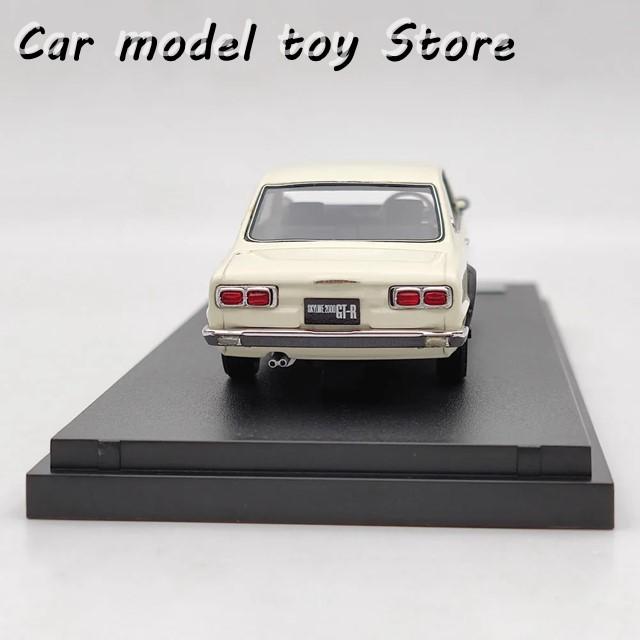 並行輸入品】 コレクション 自動 ギフト 白 1/43 SKYLINE 2000 GT-R