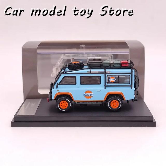 【並行輸入品】 ミニチュア ダイキャストモデル 収集可能ホビーギフト 1:64マスターDEFENDER 110バンキャンプG-U-L-Fの画像