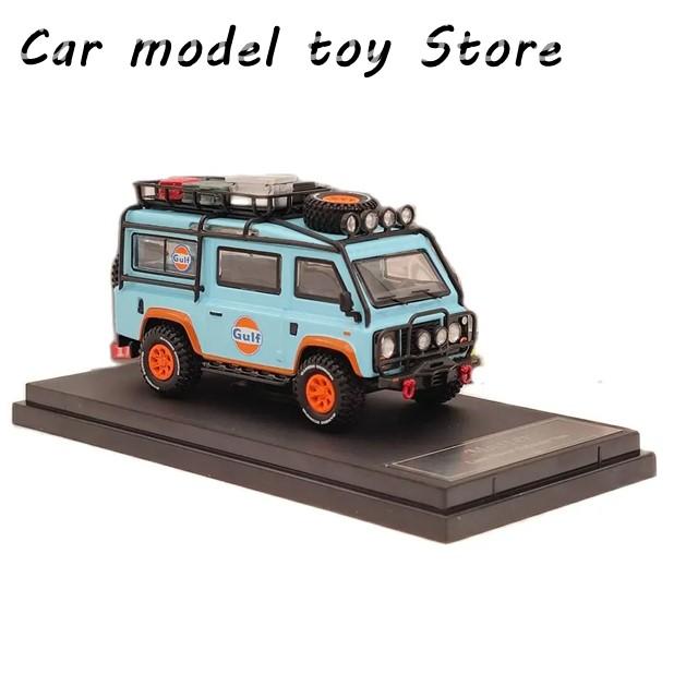 【並行輸入品】 ミニチュア ダイキャストモデル 収集可能ホビーギフト 1:64マスターDEFENDER 110バンキャンプG-U-L-Fの画像