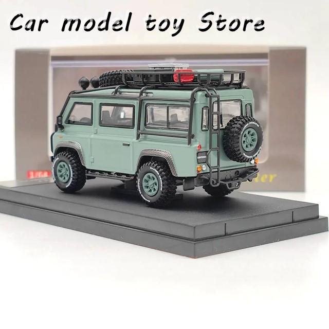 【並行輸入品】 ミニチュア ダイキャストモデル 収集可能ホビーギフト 1:64マスターDEFENDER 110バンキャンプG-U-L-Fの画像