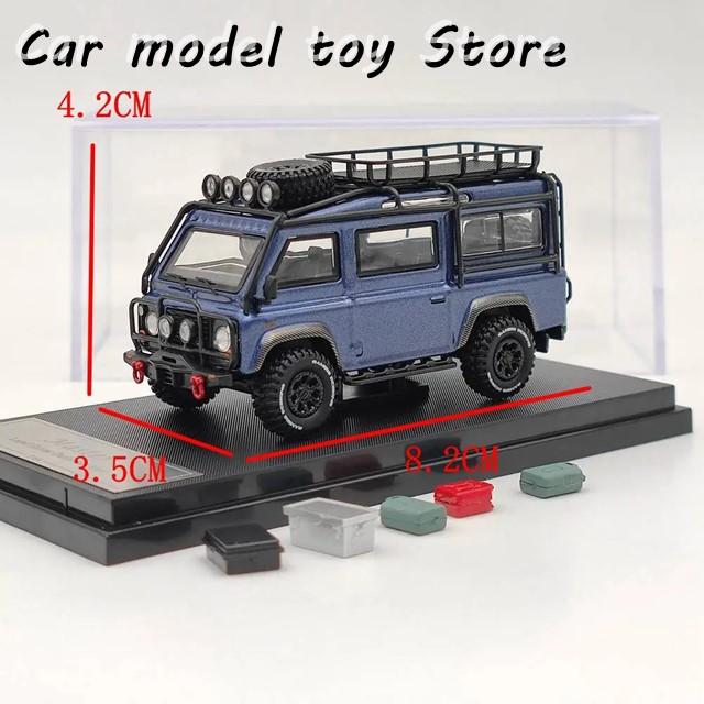 【並行輸入品】 ミニチュア ダイキャストモデル 収集可能ホビーギフト 1:64マスターDEFENDER 110バンキャンプG-U-L-Fの画像