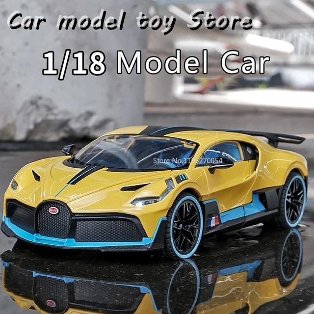 【並行輸入品】 DIVOスポーツカーモデルシミュレーション 合金金属 音光 プルバック 車 コレクション ボーイ ギフト 1:18装飾品の画像