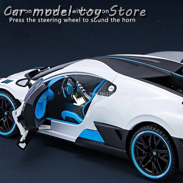 【並行輸入品】 DIVOスポーツカーモデルシミュレーション 合金金属 音光 プルバック 車 コレクション ボーイ ギフト 1:18装飾品の画像