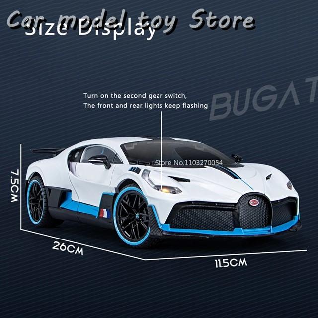 【並行輸入品】 DIVOスポーツカーモデルシミュレーション 合金金属 音光 プルバック 車 コレクション ボーイ ギフト 1:18装飾品の画像