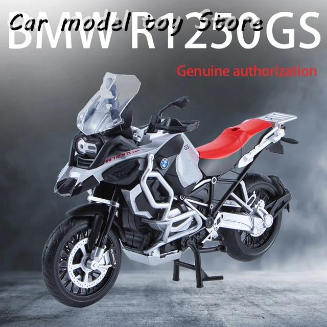 BMW ミニチュアオートバイ 金属製メタル？全長33幅10高16cm重さ750g