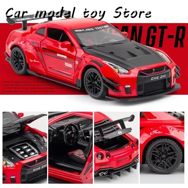 35GTRダイキャスト製 Amazon.co.jp: TOKAXI 1/36スケール 日産 GTR R35 ダイキャスト