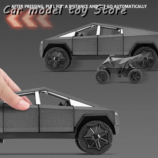 並行輸入品】テスラ スケール1:32サイバートラックピックアップRV