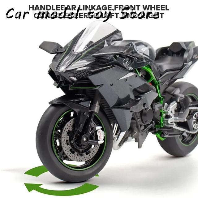 100％安い ビッグサイズバイク金属スケール1/9カワサキH2Rダイキャスト合金 アメコミ