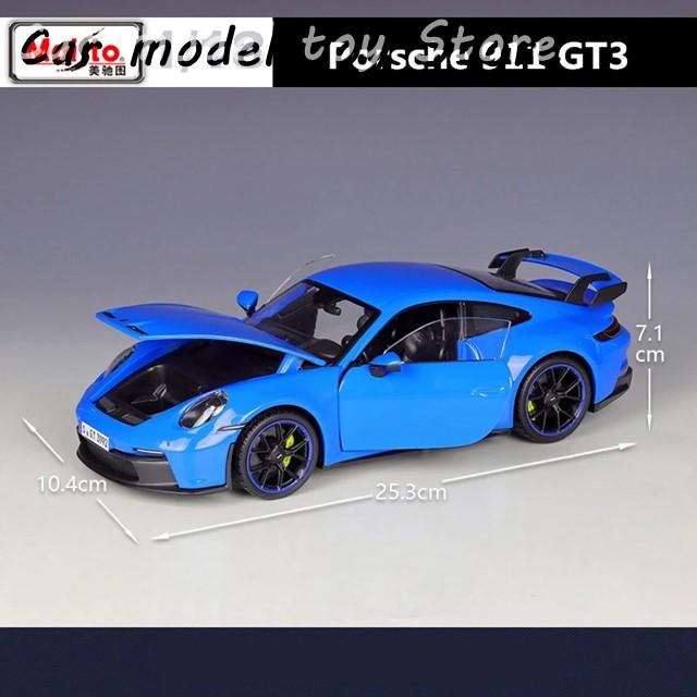 並行輸入品】ポルシェ MAISTO 1:18 2022 911 GT3 合金スポーツカー
