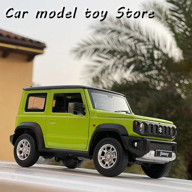 【並行輸入品】スズキ  1:18ジムニーSUV合金カーモデルダイキャストホイールステアリングサウンド光モデルコレクションの画像