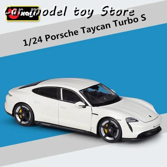 【並行輸入品】ポルシェ  BBURAGO 1:24  テイカン ターボ S クーペ合金車モデル ダイキャスト金属玩具スポーツカー モデル シミュレの画像