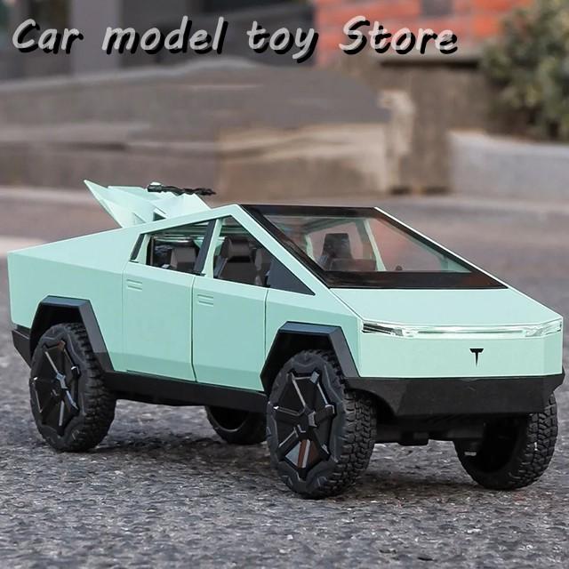 並行輸入品】テスラ 1/24サイバートラックピックアップ合金カーモデル