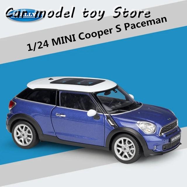 並行輸入品】BMW WELLY 1:24 ミニクーパーSペースマン合金車モデルダイ