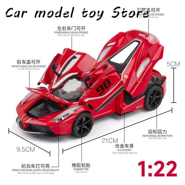 並行輸入品】フェラーリ 1:24ラFXXKダイキャスト合金モデルカー