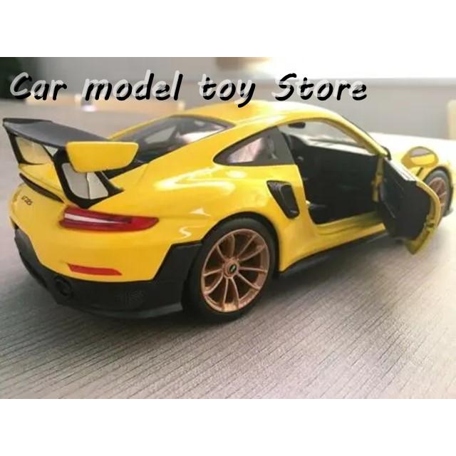 【並行輸入品】ポルシェ  MAISTO 1/24 2018  911 GT2 RS ダイキャストモデル レーシングカー NEW IN BOXの画像