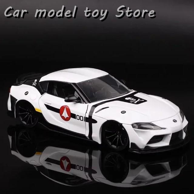 【並行輸入品】トヨタ  JADA 1:24  GR SUPRA HIGHシミュレーションダイキャストカー金属合金モデルカーコレクションの画像