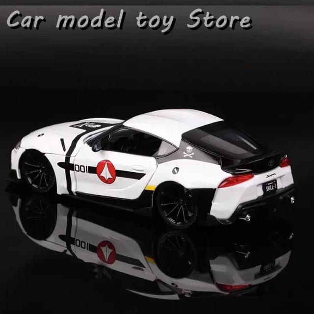 【並行輸入品】トヨタ  JADA 1:24  GR SUPRA HIGHシミュレーションダイキャストカー金属合金モデルカーコレクションの画像