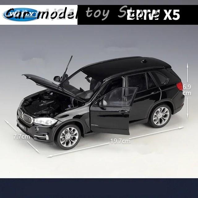 【並行輸入品】BMW  WELLY 1:24  X5 SUV合金カーモデルダイキャスト金属玩具オフロード車カーモデルコレクションアッパーシミュレーの画像
