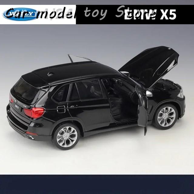 【並行輸入品】BMW  WELLY 1:24  X5 SUV合金カーモデルダイキャスト金属玩具オフロード車カーモデルコレクションアッパーシミュレーの画像