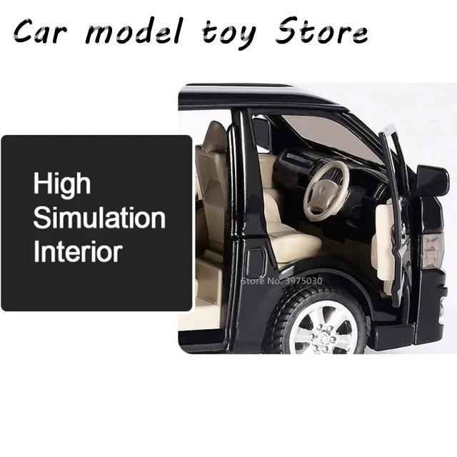 並行輸入品】トヨタ 1:32ハイエースMPV合金カーモデルダイキャストバン