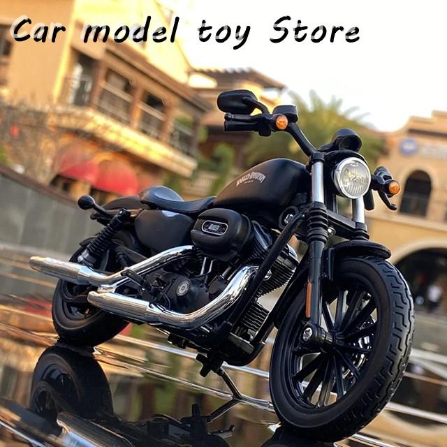 並行輸入品】ハーレー MAISTO 1:12 2014スポーツスターアイアン883合金