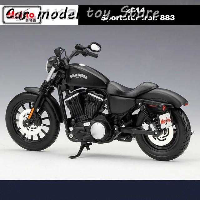 並行輸入品】ハーレー MAISTO 1:12 2014スポーツスターアイアン883合金