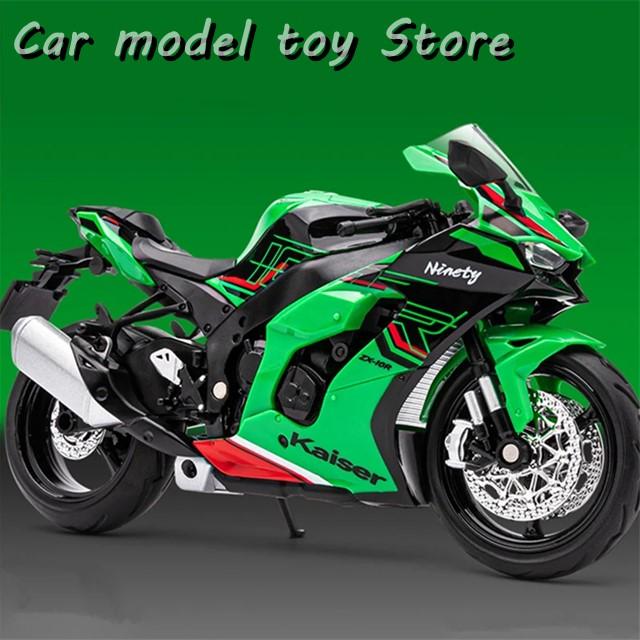 1:12カワサキスニンジャZX-10R合金スポーツバイクモデルダイキャスト