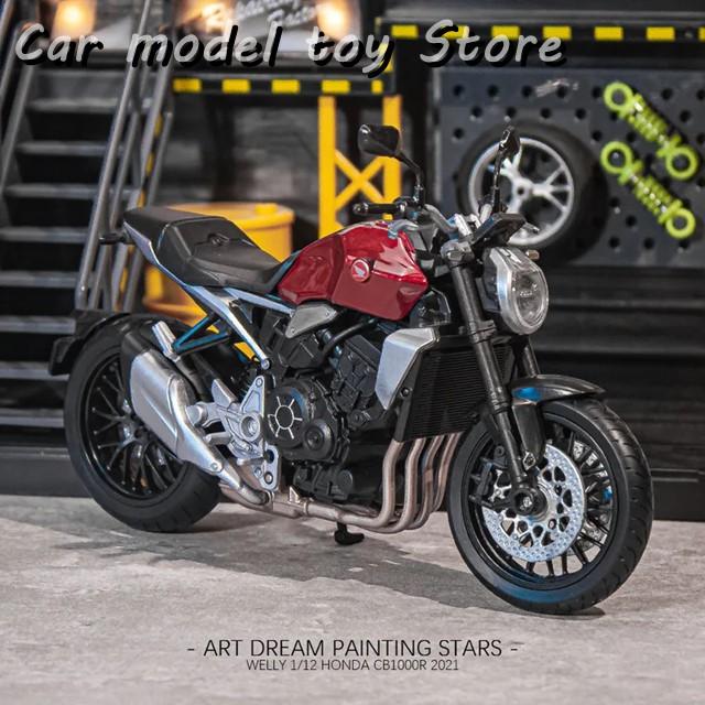 並行輸入品】ホンダ WELLY 1:12 CB1000R合金レーシングバイクモデル