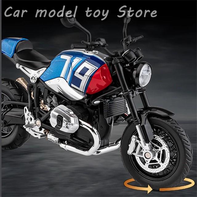 並行輸入品】 1:12 R NINE T合金レトロスポーツバイクモデルダイ